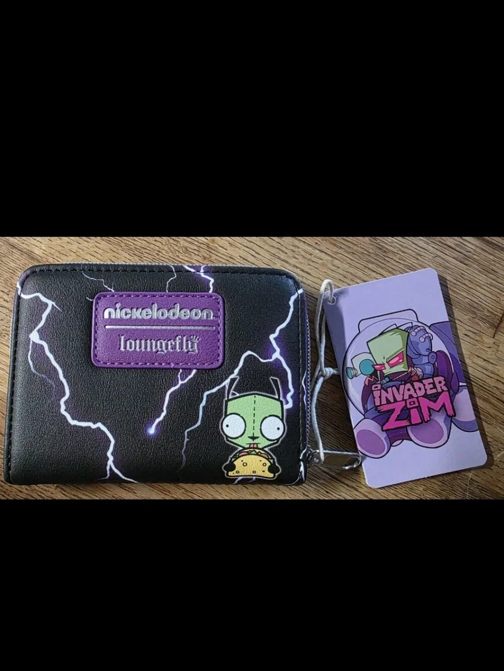 Loungefly Invader ZIim Zipper Wallet